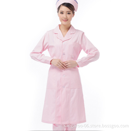 Wholesale Design Nurses Hospital Cotton White Dress Uniform Patterns
